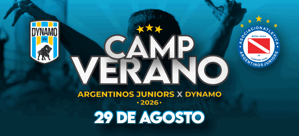 Camp Verano Argentinos Juniors y Dynamo 2026