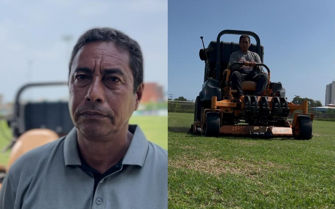 ADN BÚFALO/ Luis ¨Rapidito¨ Saavedra, el guardián del césped.  