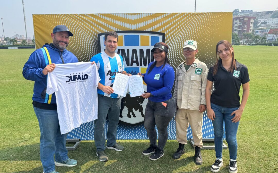 INPARQUES y DYNAMO PUERTO FC, renuevan unión y compromiso     